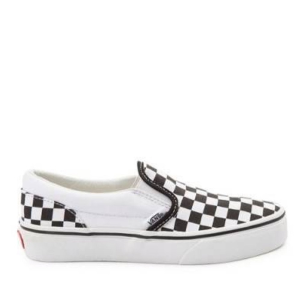 NEW Vans Slip On Chex Skate Shoe - 11.5 Kids